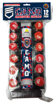 CAMO CANISTER 12 SHELLS