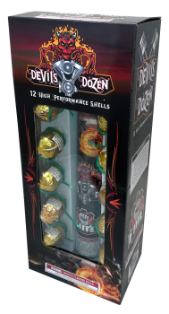 Red Devil Shell Box DEVIL'S DOZEN 12 SHELLS